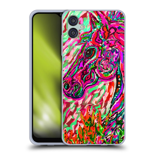 Mad Dog Art Gallery Animals Stallion Soft Gel Case for Samsung Galaxy M04 5G / A04e