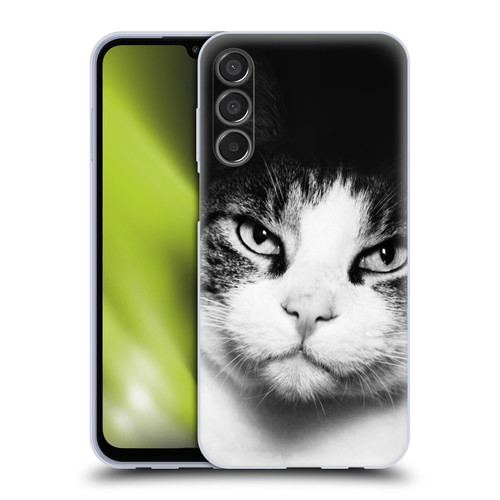 Dorit Fuhg Animals & Urban Life Cat Stare Soft Gel Case for Samsung Galaxy M15/F15 5G