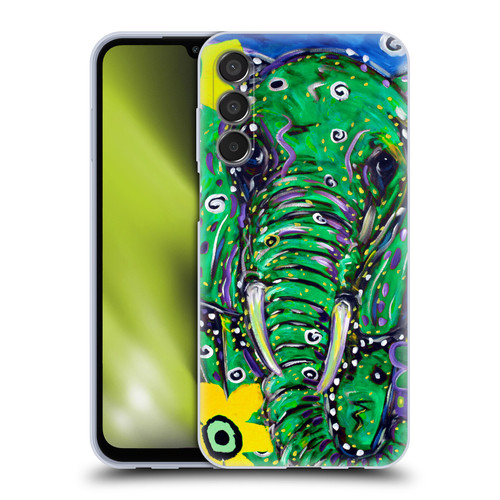 Mad Dog Art Gallery Animals Elephant Soft Gel Case for Samsung Galaxy M15/F15 5G