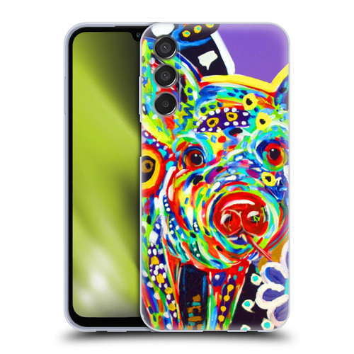 Mad Dog Art Gallery Animals Pig Soft Gel Case for Samsung Galaxy M15/F15 5G
