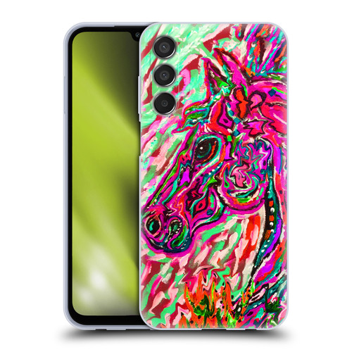 Mad Dog Art Gallery Animals Stallion Soft Gel Case for Samsung Galaxy M15/F15 5G