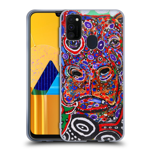 Mad Dog Art Gallery Animals Hippo Soft Gel Case for Samsung Galaxy M30s (2019)/M21 (2020)