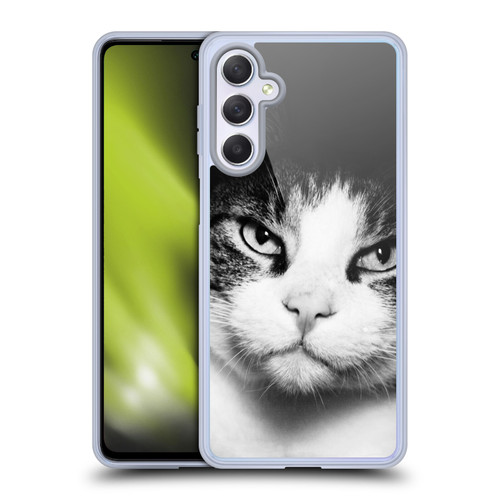 Dorit Fuhg Animals & Urban Life Cat Stare Soft Gel Case for Samsung Galaxy M54 5G