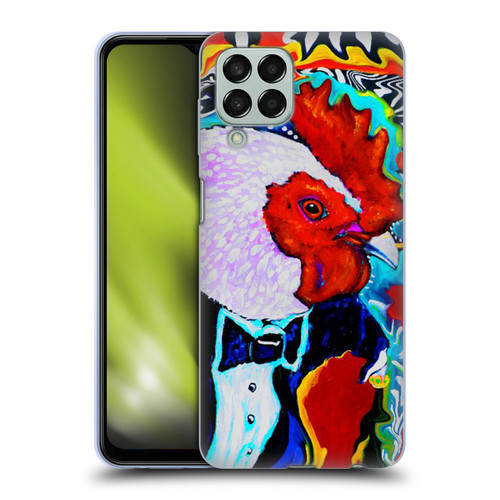 Mad Dog Art Gallery Animals Rooster Soft Gel Case for Samsung Galaxy M33 (2022)