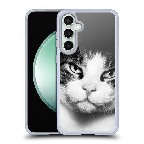 Dorit Fuhg Animals & Urban Life Cat Stare Soft Gel Case for Samsung Galaxy S23 FE 5G & MagSafe