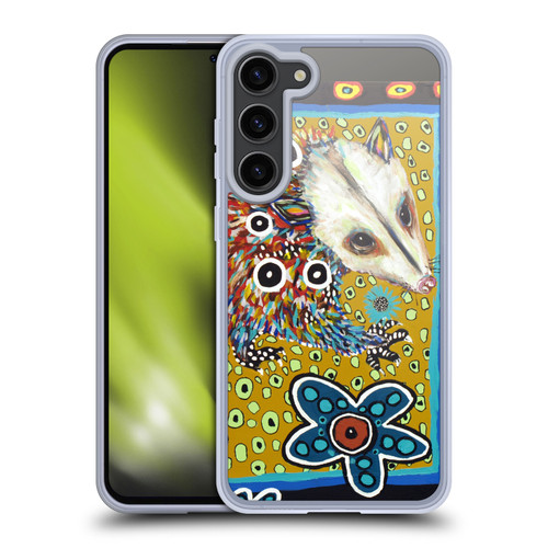 Mad Dog Art Gallery Animals Possum Soft Gel Case for Samsung Galaxy S23+ 5G & MagSafe