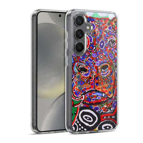 Mad Dog Art Gallery Animals Hippo Soft Gel Case for Samsung Galaxy S24 5G & MagSafe