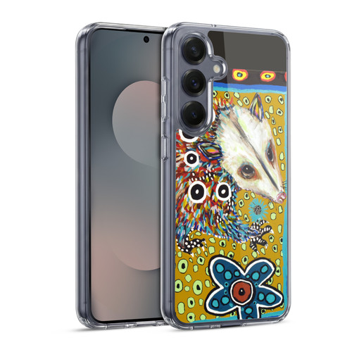 Mad Dog Art Gallery Animals Possum Soft Gel Case for Samsung Galaxy S25 & MagSafe