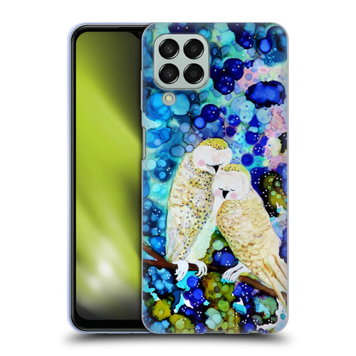 Sylvie Demers Birds 3 Owls Soft Gel Case for Samsung Galaxy M33 (2022)