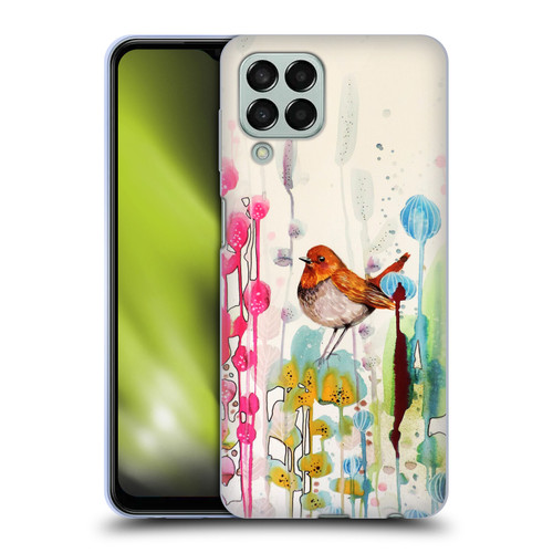 Sylvie Demers Birds 3 Sienna Soft Gel Case for Samsung Galaxy M33 (2022)