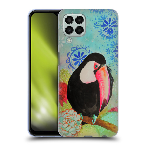 Sylvie Demers Birds 3 Toucan Soft Gel Case for Samsung Galaxy M33 (2022)