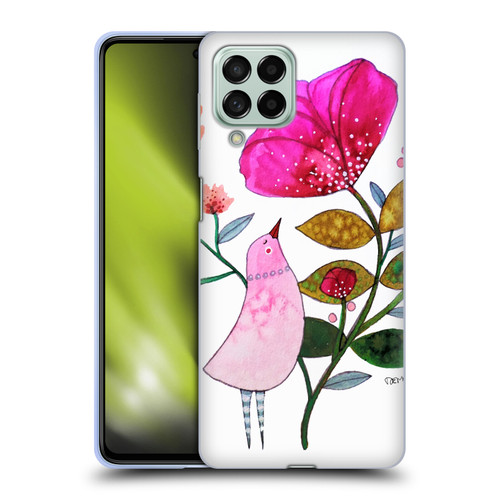Sylvie Demers Birds 3 Crimson Soft Gel Case for Samsung Galaxy M53 (2022)
