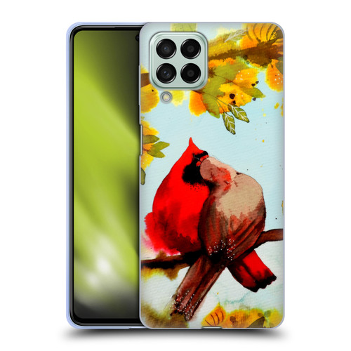 Sylvie Demers Birds 3 Love Soft Gel Case for Samsung Galaxy M53 (2022)
