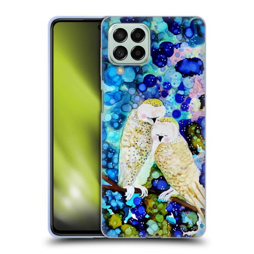 Sylvie Demers Birds 3 Owls Soft Gel Case for Samsung Galaxy M53 (2022)