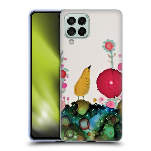Sylvie Demers Birds 3 Yellow Soft Gel Case for Samsung Galaxy M53 (2022)