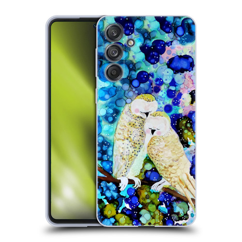 Sylvie Demers Birds 3 Owls Soft Gel Case for Samsung Galaxy M55 5G