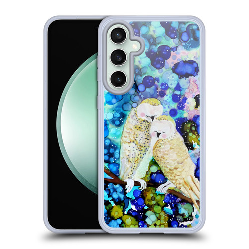 Sylvie Demers Birds 3 Owls Soft Gel Case for Samsung Galaxy S23 FE 5G & MagSafe