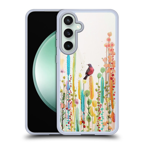 Sylvie Demers Birds 3 Scarlet Soft Gel Case for Samsung Galaxy S23 FE 5G & MagSafe