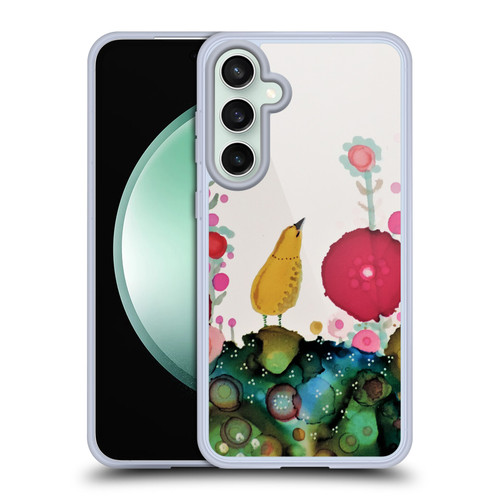 Sylvie Demers Birds 3 Yellow Soft Gel Case for Samsung Galaxy S23 FE 5G & MagSafe