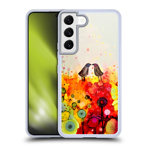 Sylvie Demers Birds 3 Couples Soft Gel Case for Samsung Galaxy S22 5G & MagSafe
