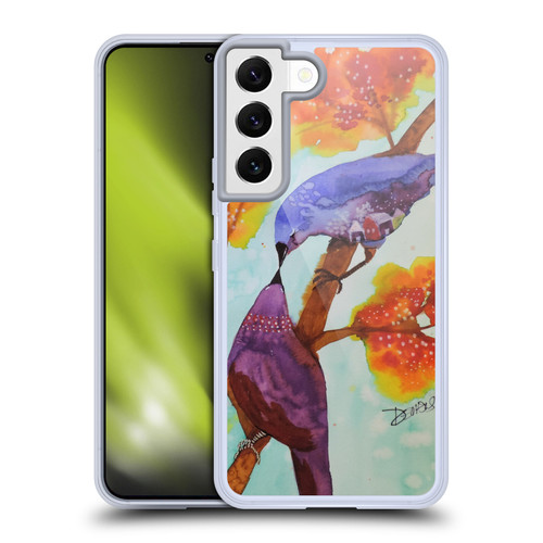 Sylvie Demers Birds 3 Kissing Soft Gel Case for Samsung Galaxy S22 5G & MagSafe