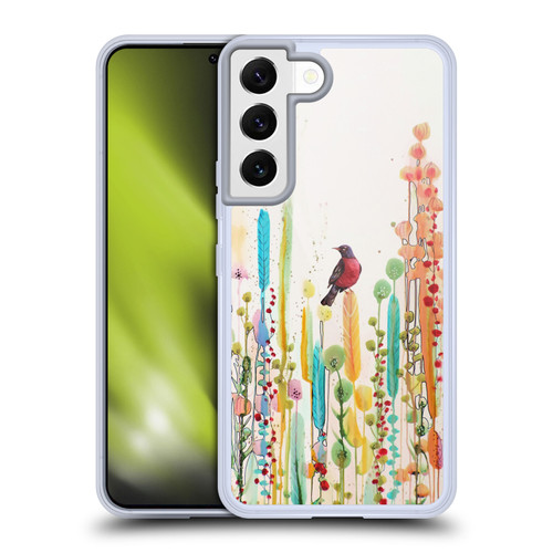 Sylvie Demers Birds 3 Scarlet Soft Gel Case for Samsung Galaxy S22 5G & MagSafe
