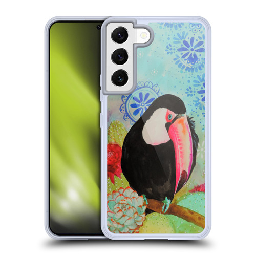Sylvie Demers Birds 3 Toucan Soft Gel Case for Samsung Galaxy S22 5G & MagSafe