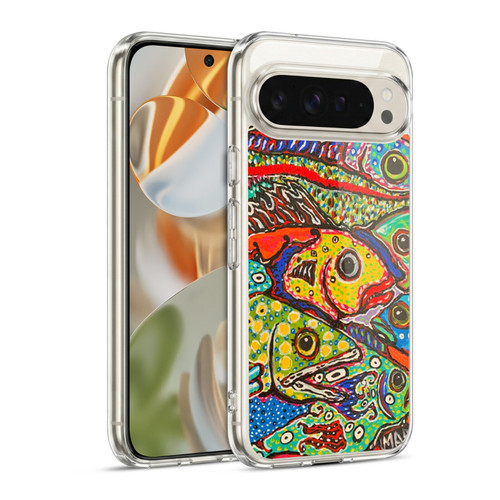 Mad Dog Art Gallery Assorted Designs Many Mad Fish Soft Gel Case for Google Pixel 9 / Pixel 9 Pro