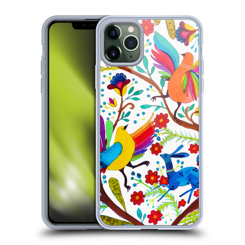 Sylvie Demers Floral Rainbow Wings Soft Gel Case for Apple iPhone 11 Pro Max & MagSafe