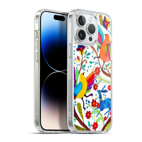 Sylvie Demers Floral Rainbow Wings Soft Gel Case for Apple iPhone 13 Pro Max & MagSafe