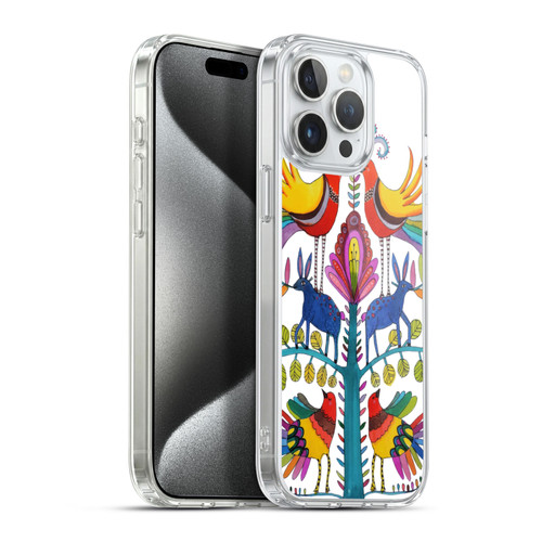 Sylvie Demers Floral Flower Otomi Soft Gel Case for Apple iPhone 15 Pro Max & MagSafe