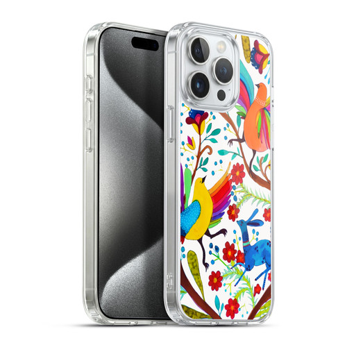 Sylvie Demers Floral Rainbow Wings Soft Gel Case for Apple iPhone 15 Pro Max & MagSafe
