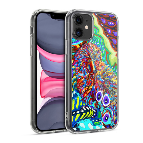 Mad Dog Art Gallery Dogs 2 Electric Poodle Soft Gel Case for Apple iPhone 11
