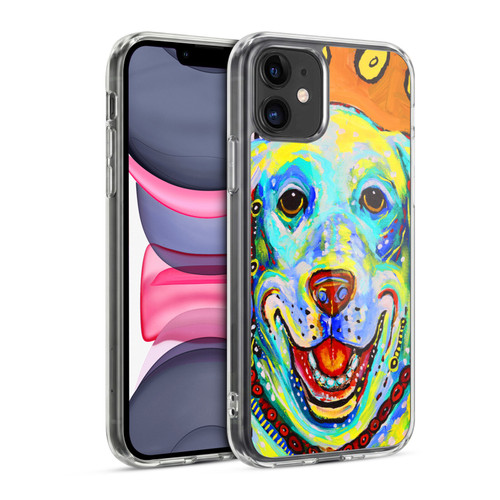 Mad Dog Art Gallery Dogs 2 Happy Soft Gel Case for Apple iPhone 11