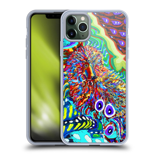 Mad Dog Art Gallery Dogs 2 Electric Poodle Soft Gel Case for Apple iPhone 11 Pro Max & MagSafe