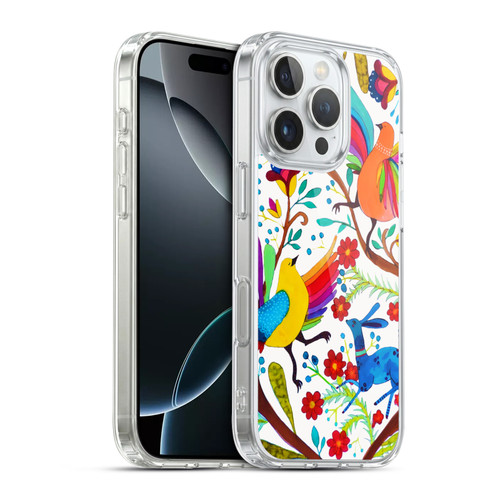 Sylvie Demers Floral Rainbow Wings Soft Gel Case for Apple iPhone 16 Pro & MagSafe