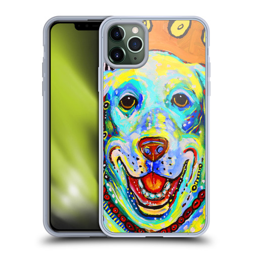 Mad Dog Art Gallery Dogs 2 Happy Soft Gel Case for Apple iPhone 11 Pro Max & MagSafe