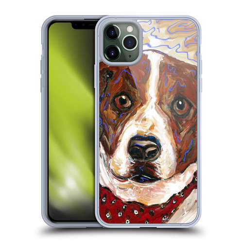 Mad Dog Art Gallery Dogs 2 Musty Soft Gel Case for Apple iPhone 11 Pro Max & MagSafe