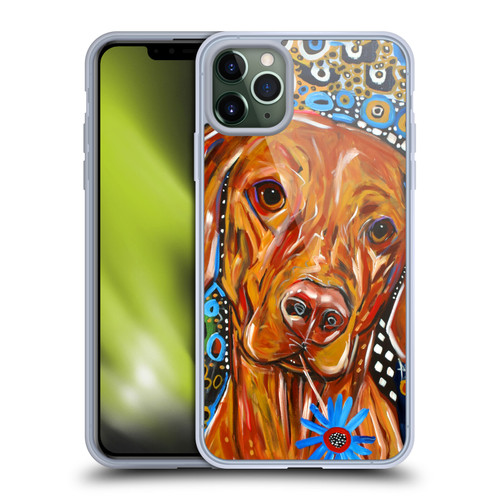 Mad Dog Art Gallery Dogs 2 Viszla Soft Gel Case for Apple iPhone 11 Pro Max & MagSafe