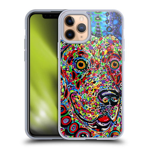 Mad Dog Art Gallery Dogs 2 Moon Soft Gel Case for Apple iPhone 11 Pro & MagSafe