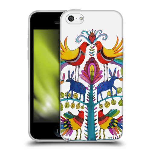 Sylvie Demers Floral Flower Otomi Soft Gel Case for Apple iPhone 5c