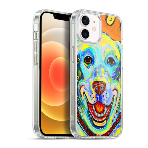 Mad Dog Art Gallery Dogs 2 Happy Soft Gel Case for Apple iPhone 12 / iPhone 12 Pro & MagSafe