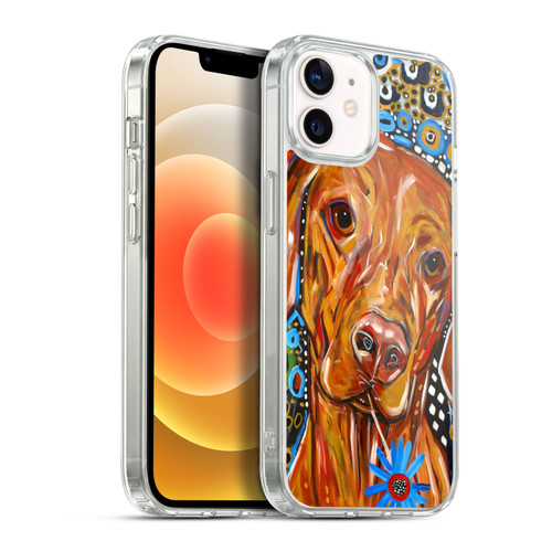 Mad Dog Art Gallery Dogs 2 Viszla Soft Gel Case for Apple iPhone 12 / iPhone 12 Pro & MagSafe