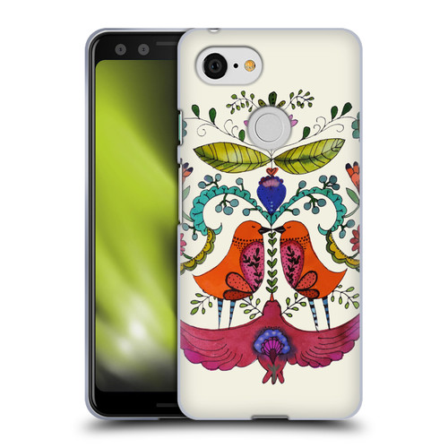 Sylvie Demers Floral Symmetry Soft Gel Case for Google Pixel 3
