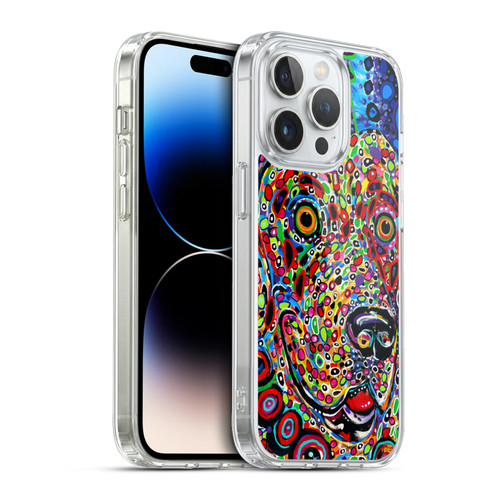 Mad Dog Art Gallery Dogs 2 Moon Soft Gel Case for Apple iPhone 13 Pro & MagSafe