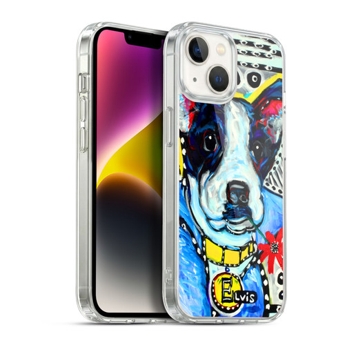 Mad Dog Art Gallery Dogs 2 Jack Terrier Soft Gel Case for Apple iPhone 14