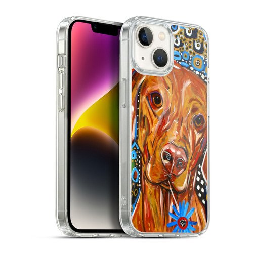 Mad Dog Art Gallery Dogs 2 Viszla Soft Gel Case for Apple iPhone 14