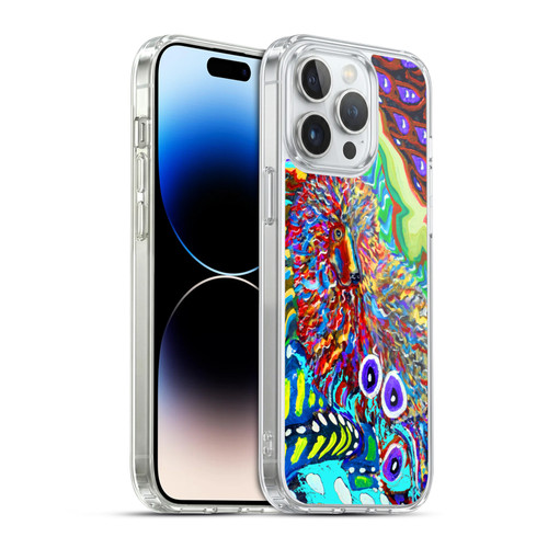 Mad Dog Art Gallery Dogs 2 Electric Poodle Soft Gel Case for Apple iPhone 14 Pro Max & MagSafe