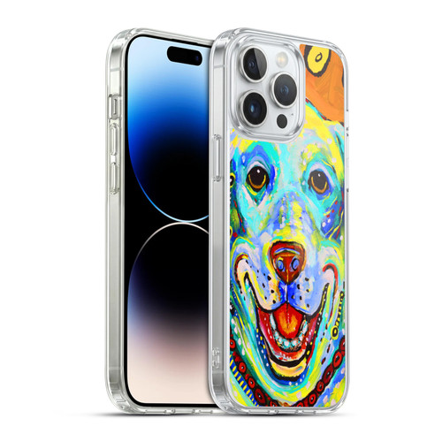 Mad Dog Art Gallery Dogs 2 Happy Soft Gel Case for Apple iPhone 14 Pro Max & MagSafe