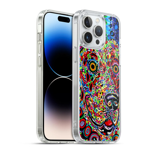 Mad Dog Art Gallery Dogs 2 Moon Soft Gel Case for Apple iPhone 14 Pro Max & MagSafe